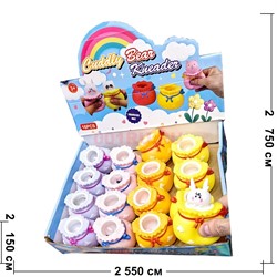 Игрушка антистресс «зверушка из горшка» 12 шт/упаковка - фото 226434