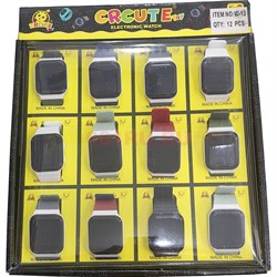 Часы детские (W-13) квадратные 12 шт/упаковка - фото 226471