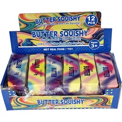 Сквиши масло розовое Butter Squishi 4oz 12 шт/упаковка - фото 226595