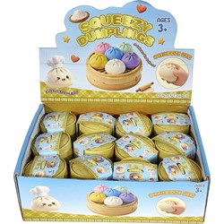 Антистресс игрушка Дамплинг 24 шт/упаковка - фото 226625