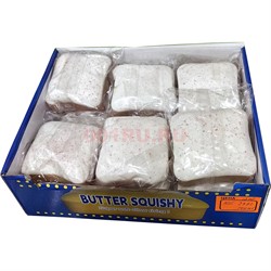 Игрушка сквиши булочка (KC-2551) белая 12 шт/упаковка - фото 229897