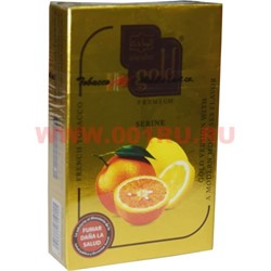 Табак для кальяна Al-Waha Gold 50 гр "Serine" (лимон и апельсин аль-ваха голд Иордания) - фото 46520