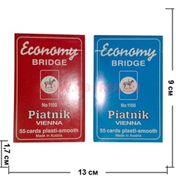 Карты для бриджа Piatnik 1100 Economy Bridge 55 карт (Австрия) - фото 46701