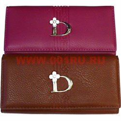 Кошелек "D" классика в ассортименте - фото 47049