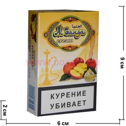 Табак для кальяна Аль Ганжа Крем "Красное яблоко" 50 гр (с акцизной маркой) - фото 47258