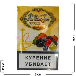 Табак для кальяна Аль Ганжа Крем "Лесные ягоды" 50 гр (с акцизной маркой) - фото 47298