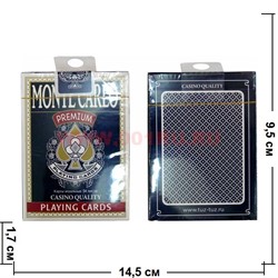 Карты для покера Monte Carlo Premium, цена за 2 упаковки - фото 48398