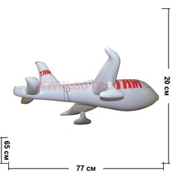 Надувная игрушка "Самолет" 77 см - фото 50655