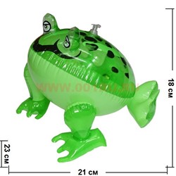 Надувная игрушка «Лягушка малая» 18х23 см - фото 50673