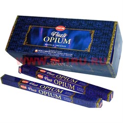 Благовония HEM sq Flora Opium Masala 25 шт\уп - фото 50729