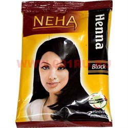 Хна для волос Neha Black 20 г (черная) - фото 50806
