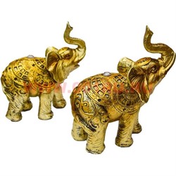 Слоны из полистоуна 13 см, цена за пару - фото 51084