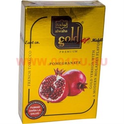 Табак для кальяна Al-Waha Gold 50 гр "Pomegranate" (гранат альваха голд) - фото 51086