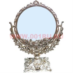Зеркало "Круг" под бронзу (0865-8) 28 см - фото 53564