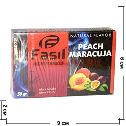 Табак для кальяна Fasil «Peach Maracuja» 50 гр (фасиль персик маракуйя) - фото 53829