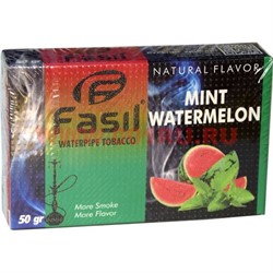 Табак для кальяна Fasil «Mint Watermelon» 50 гр (фасиль арбуз с мятой) - фото 53956