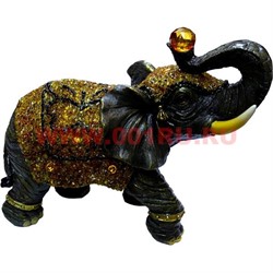 Фигурка с янтарем "Слон" 29 см - фото 55841