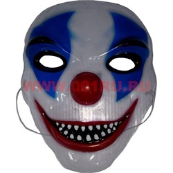 Маска Злого Клоуна прозрачная - фото 56313