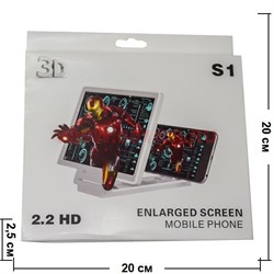 Пленка 3-D для телефона (планшета) для стереоизображения, цена за коробку из 120 шт - фото 56897