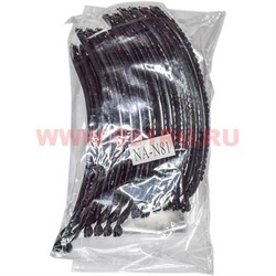 Заколка для волос "банан" (NA-N81) черная, цена за 12 шт - фото 58109