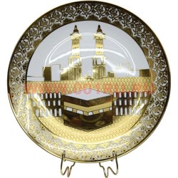 Тарелка мусульманская 27 см с подставкой, рисунки в ассортименте - фото 58431