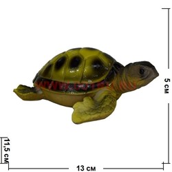 Черепаха полистоун (HN-623) средняя 5х13 см (96 шт/кор) - фото 58790