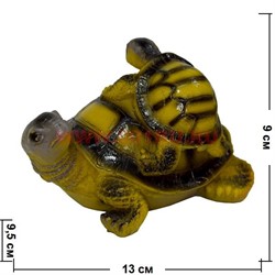 Черепаха двойная полистоун (HN-621) большая 9х13 см (48 шт/кор) - фото 58809