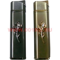 Зажигалка газовая турбо "Цветок" - фото 58960