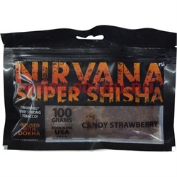 Табак для кальяна Nirvana Super Shicha 100 гр «Candy Strawberry» - фото 59120