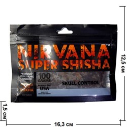 Табак для кальяна Nirvana Super Shicha 100 гр «Skull Control» - фото 59283