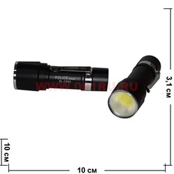 Фонарик (BL-C803) на 3ААА батарейки 10х3,1 см (24 шт/уп) 4 цвета - фото 59769