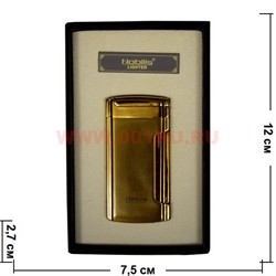 Зажигалка газовая Nobilis «гладкая 2 цвета» откидная - фото 60449