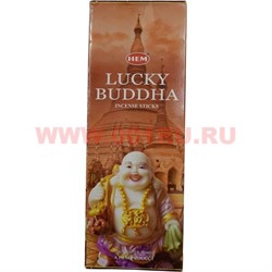 Благовония HEM "Lucky Buddha" (удачилвый будда) 6 шт/уп, цена за уп - фото 60604