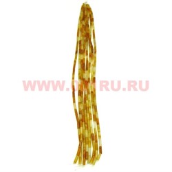Нитка бусин желтый агат "цилиндрики", цена за 1 нитку, натуральный камень - фото 60815