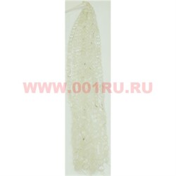 Нитка бусин хрусталь "таблетка" цена за 1 нитку, натуральный камень - фото 60827