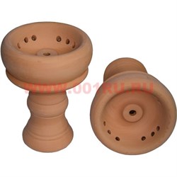Чашка глиняная для кальяна (дырочки по кругу) 11,3 см - фото 60965