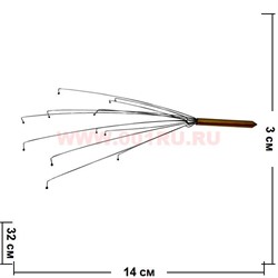 Массажер для спины, 500 шт/кор - фото 61308