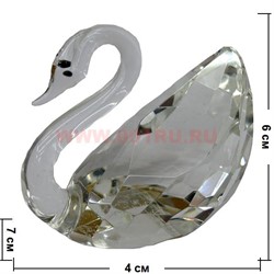 Кристалл "Лебедь" белый (KL-8) - фото 61353