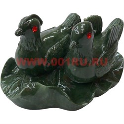 Утки мандаринки под нефрит 7х10 см - фото 62130