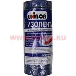Изолента из ПВХ Юнибоб (клей каучук) синяя 15 мм 20 м, цена за 10 шт (Unibob) - фото 62224