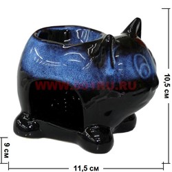 Аромалампа "кот" 10,5 см (KL-67) 60 шт/кор - фото 62376