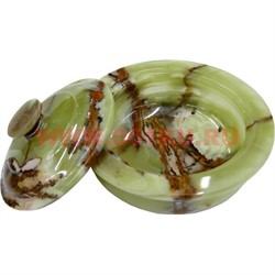 Шкатулка из оникса 12,5 см - фото 62674