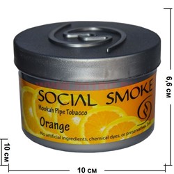 Табак для кальяна Social Smoke 250 гр "Orange" (USA) апельсин - фото 62981