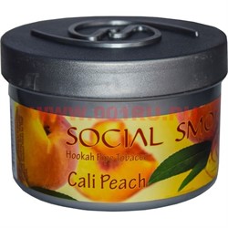 Табак для кальяна Social Smoke 250 гр "Cali Peach" (USA) персик - фото 63078