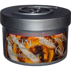 Табак для кальяна Social Smoke 250 гр "Cinnamon Roll" (USA) корица - фото 63096