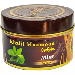 Табак для кальяна Khalil Mamoon 250 гр "Mint" (USA) мята - фото 63309
