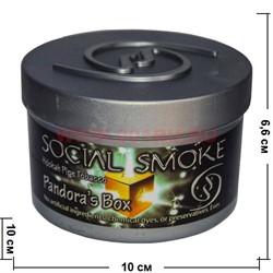 Табак для кальяна Social Smoke 250 гр "Pandora's Box" (USA) вишня со специями - фото 63326