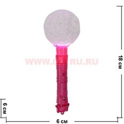 Светяшка "шар микрофон" цвета в ассортименте (120 шт/кор) - фото 63461