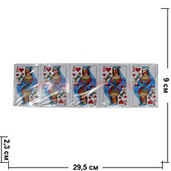 Карты игральные (9811) с пластиковым покрытием 36 карт - фото 63762