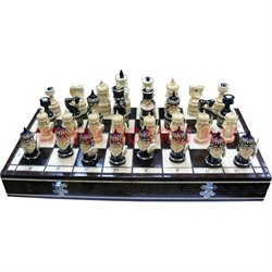 Шахматы деревянные резные - фото 65178